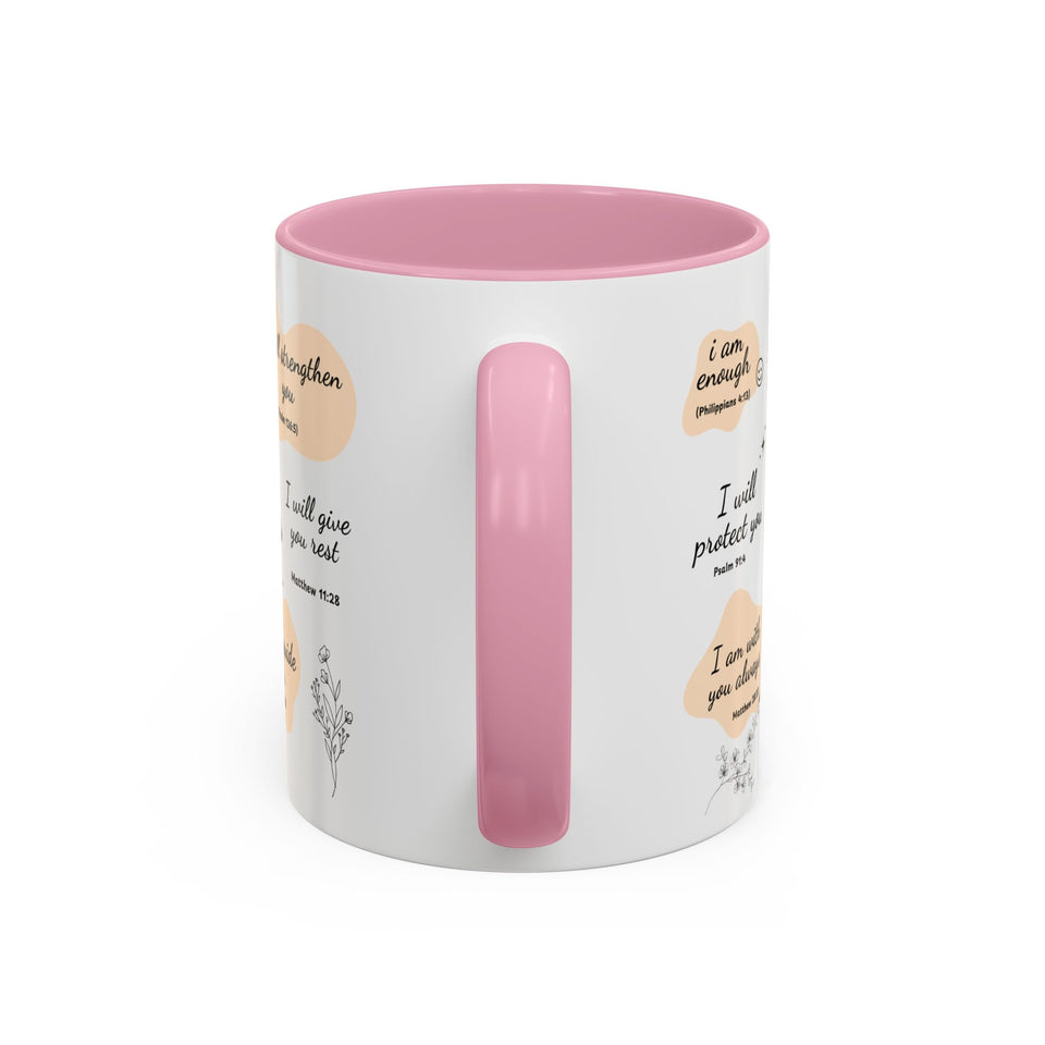 🌈 “God’s Promises for Me” Mug – Daily Faith Reminder for Peace & Strength ☕