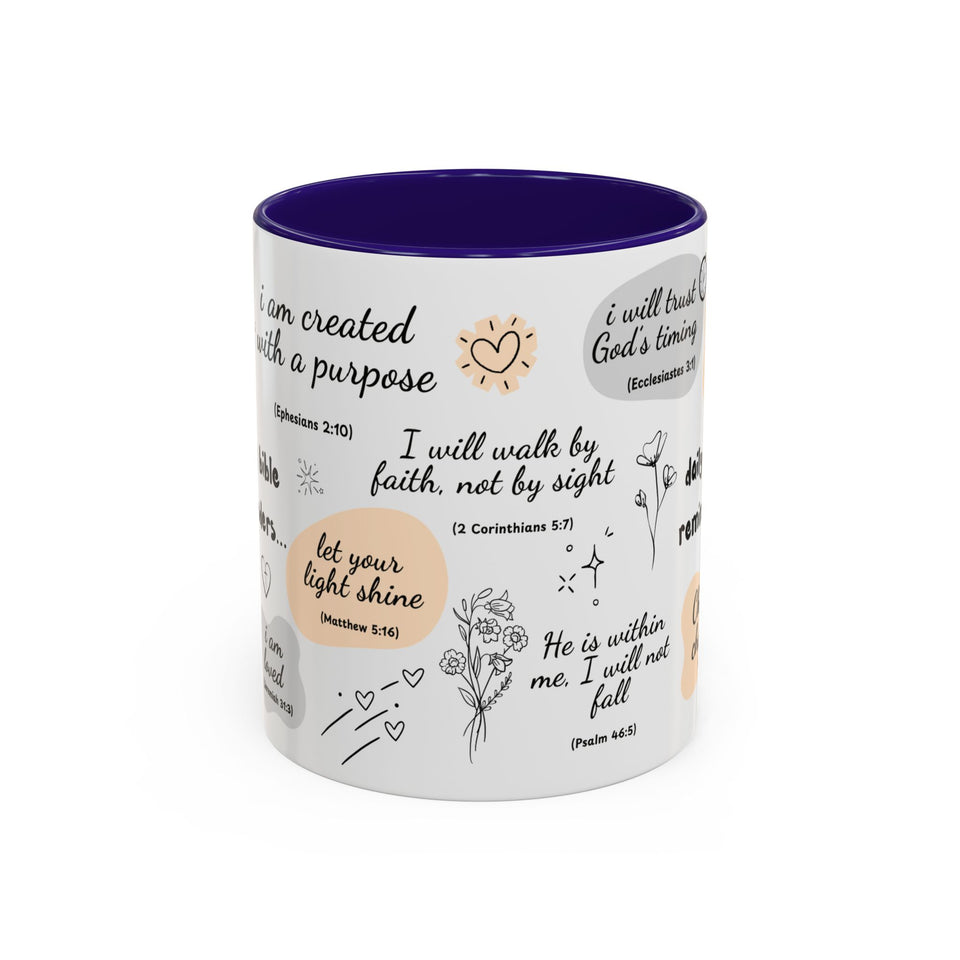 🌿 Personalized “Daily Bible Reminders” Mug – Faith Boost for Every Morning ☀️