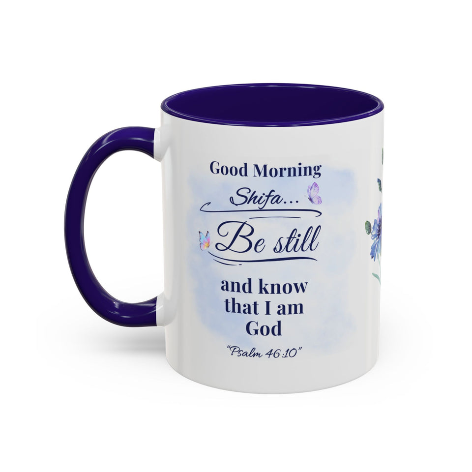 Personalized “Good Morning – God’s Promise” Mug | Custom Name Printed | Inspirational Faith Gift by GRACIFY