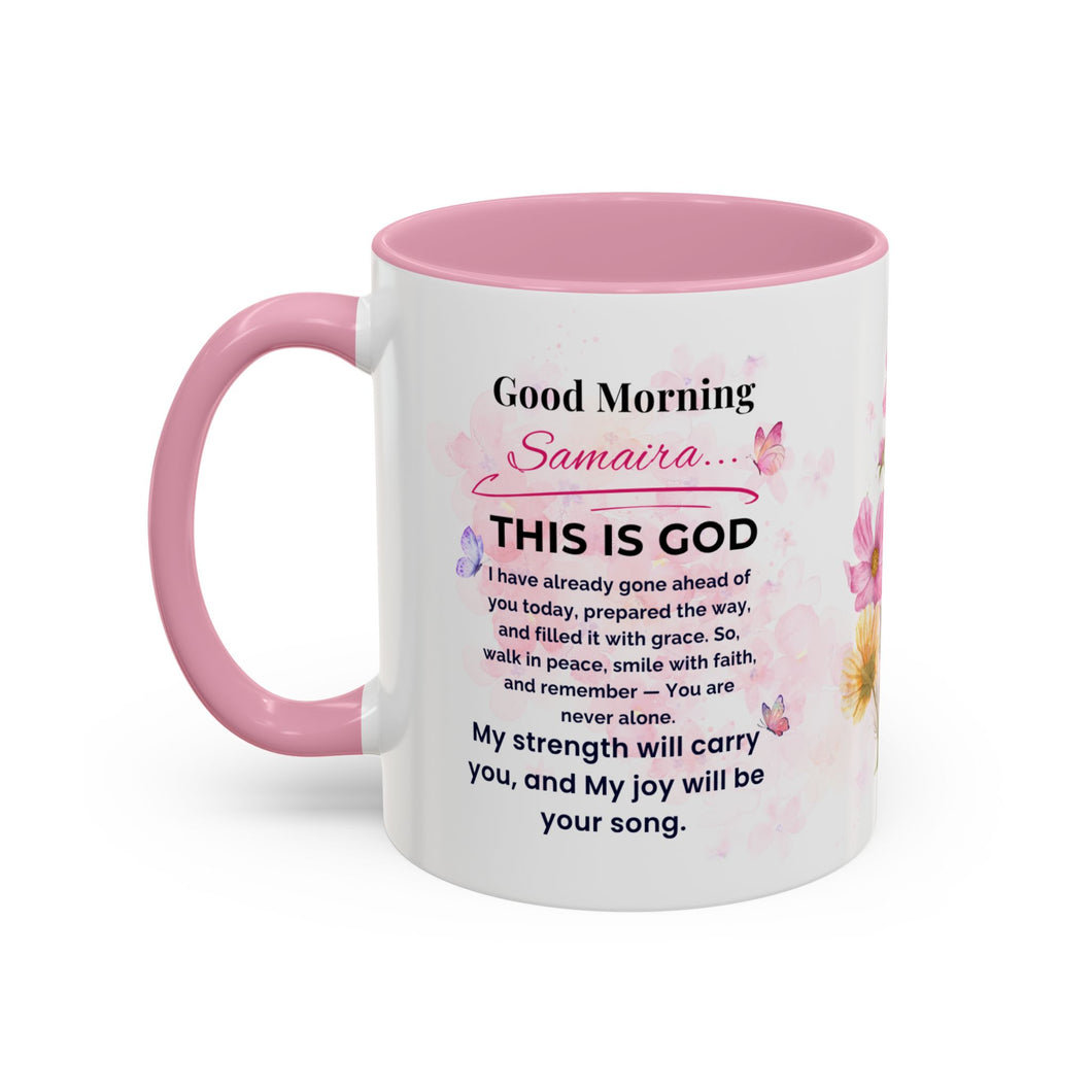 “Good Morning Faith Mug – Isaiah 41:10 | Inspirational Christian Gift for Peace & Strength”
