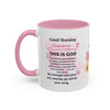 “Good Morning Faith Mug – Isaiah 41:10 | Inspirational Christian Gift for Peace & Strength”